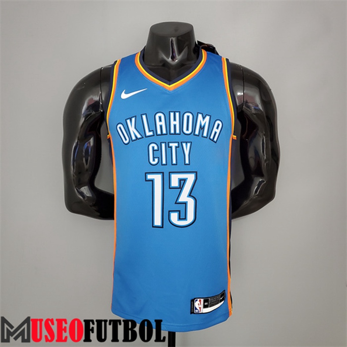 Camiseta Oklahoma City Thunder (George #13) Azul