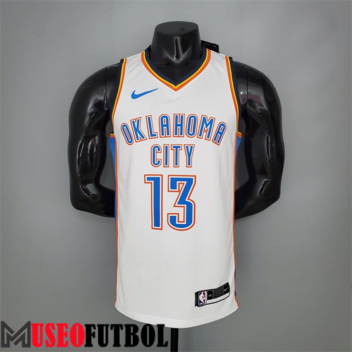 Camiseta Oklahoma City Thunder (George #13) Blanco