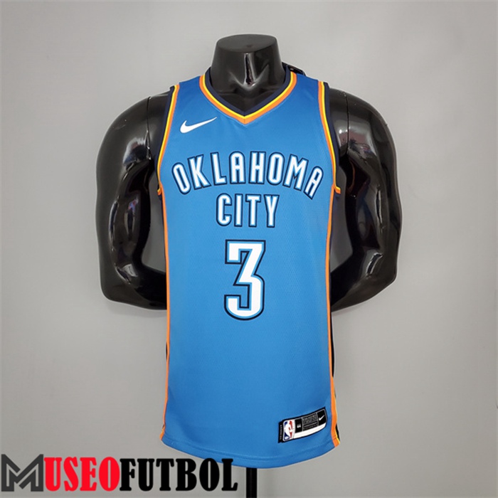 Camiseta Oklahoma City Thunder (Paul #3) Azul