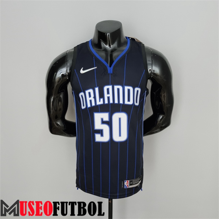 Camiseta Orlando Magic (Anthony #50) Negro 75 Aniversario