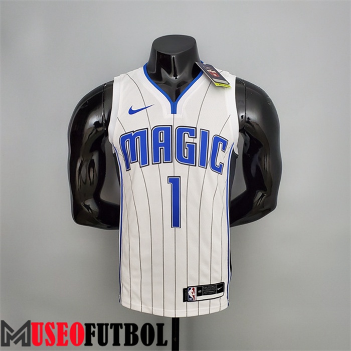 Camiseta Orlando Magic (McGrady #1) Blanco