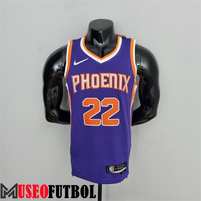 Camiseta Phoenix Suns (Ayton #22) Púrpura 75 Aniversario