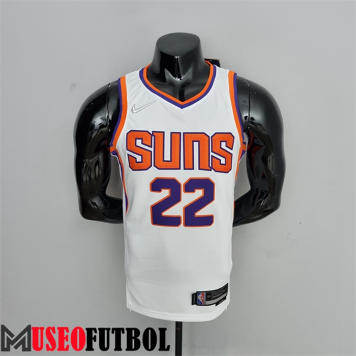 Camiseta Phoenix Suns (Ayton #22) Blanco 75 Aniversario