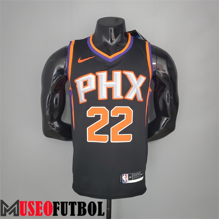 Camiseta Phoenix Suns (Ayton #22) 2021 Negro