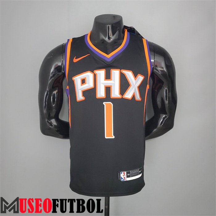 Camiseta Phoenix Suns (Booker #1) 2021 Negro