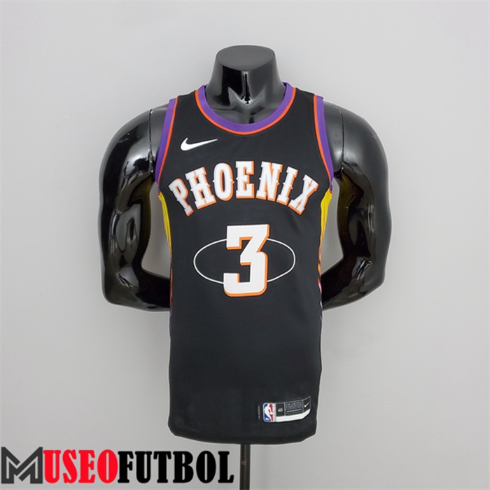 Camiseta Phoenix Suns (Paul #3) 2022 Season Negro City Edition