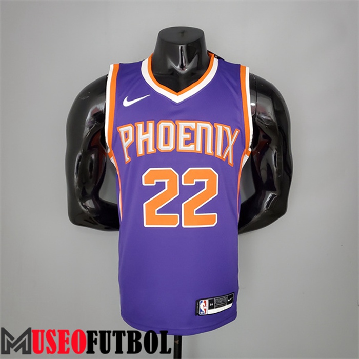 Camiseta Phoenix Suns (Ayton #22) Púrpura