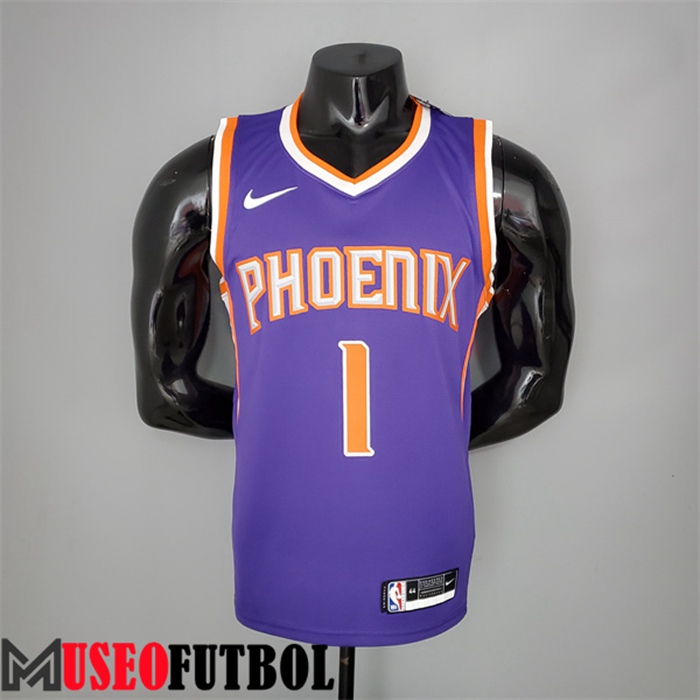 Camiseta Phoenix Suns (Booker #1) Púrpura