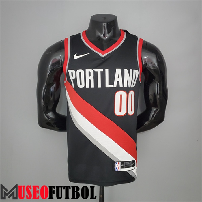 Camiseta Portland Trail Blazers (Anthony #00) 2021 Primera Negro