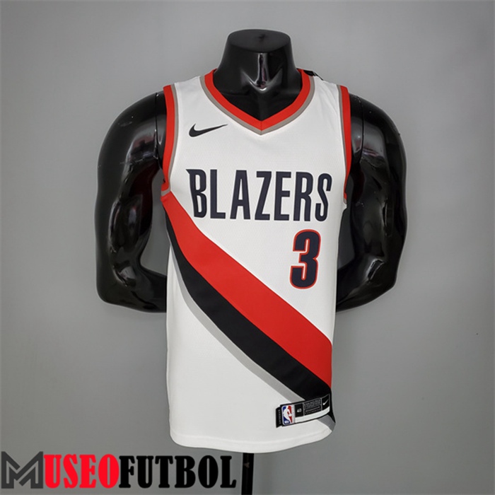 Camiseta Portland Trail Blazers (Mccollum #3) 2021 Primera Negro