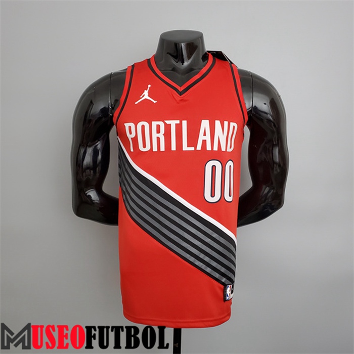 Camiseta Portland Trail Blazers (Anthony #00) Rojo Jordan Style