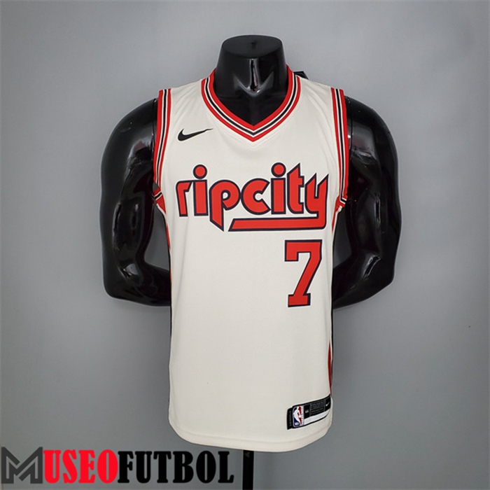 Camiseta Portland Trail Blazers (Roy #7) Beige