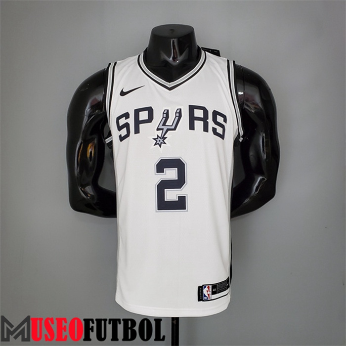 Camiseta San Antonio Spurs (Leonard #2) Blanco