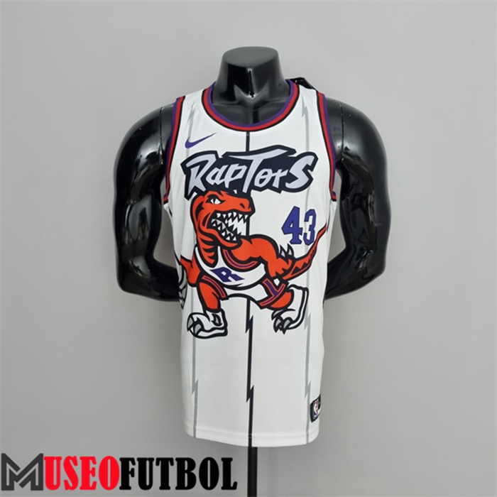 Camiseta Toronto Raptors (Siakam #43) Blanco