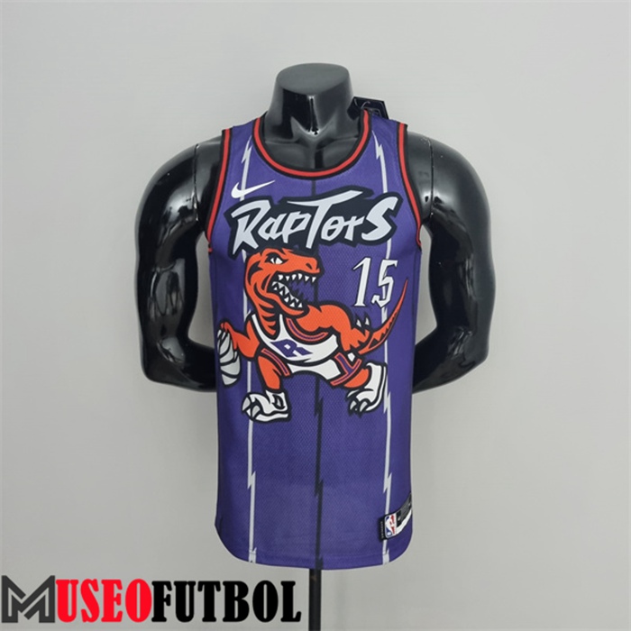 Camiseta Toronto Raptors (Carter #15) Púrpura