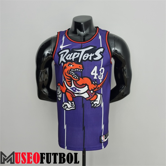 Camiseta Toronto Raptors (Siakam #43) Púrpura