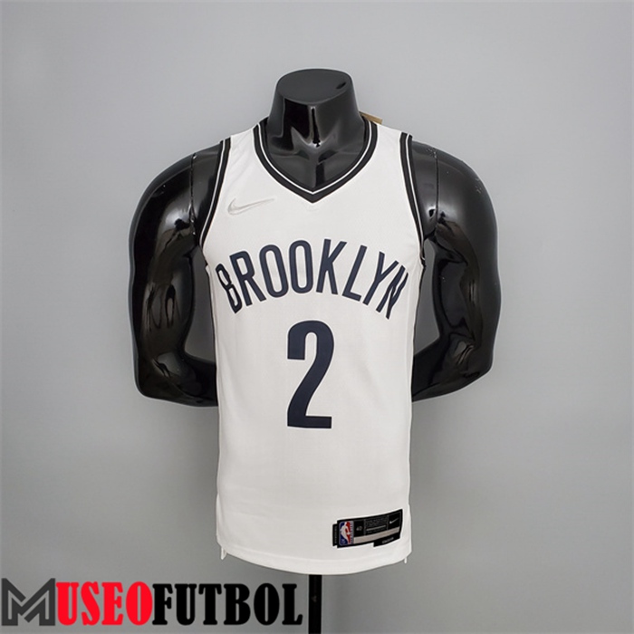 Camiseta Rooklyn Nets (Griffin #2) Blanco 75 Aniversario