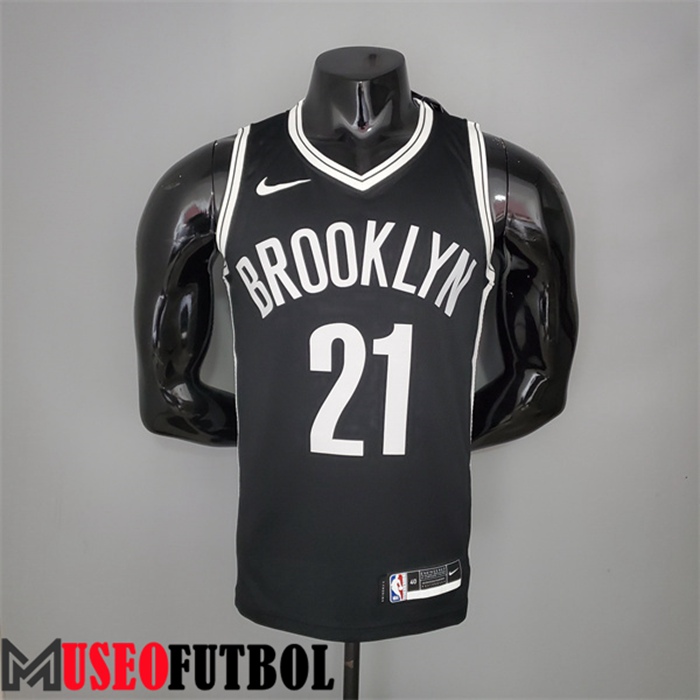 Camiseta Rooklyn Nets (Aldridge #21) Negro