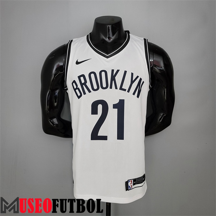 Camiseta Rooklyn Nets (Aldridge #21) Blanco