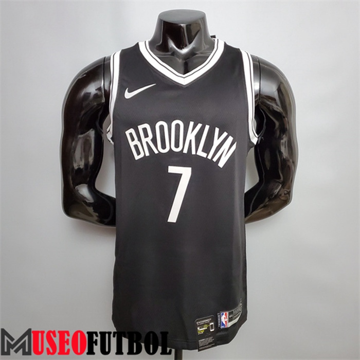 Camiseta Rooklyn Nets (Durant #7) Negro