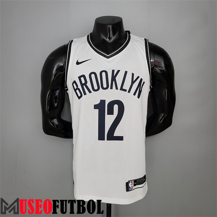 Camiseta Rooklyn Nets (Harris #12) Blanco