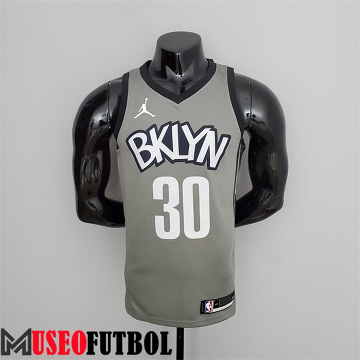 Camiseta Rooklyn Nets (Curry #30) Gris