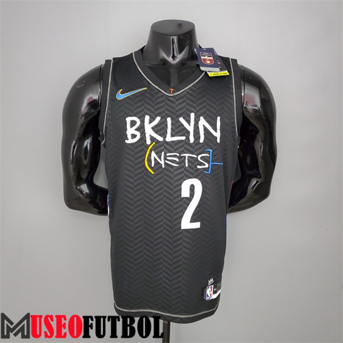 Camiseta Rooklyn Nets (Gfiffin #2) Negro City Edition