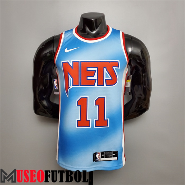 Camiseta Rooklyn Nets (Irving #11) Azul Retro Limited Edition