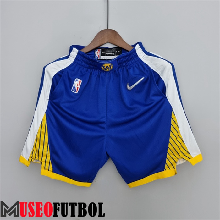 Cortos NBA Golden State Warriors Azul 75 Aniversario