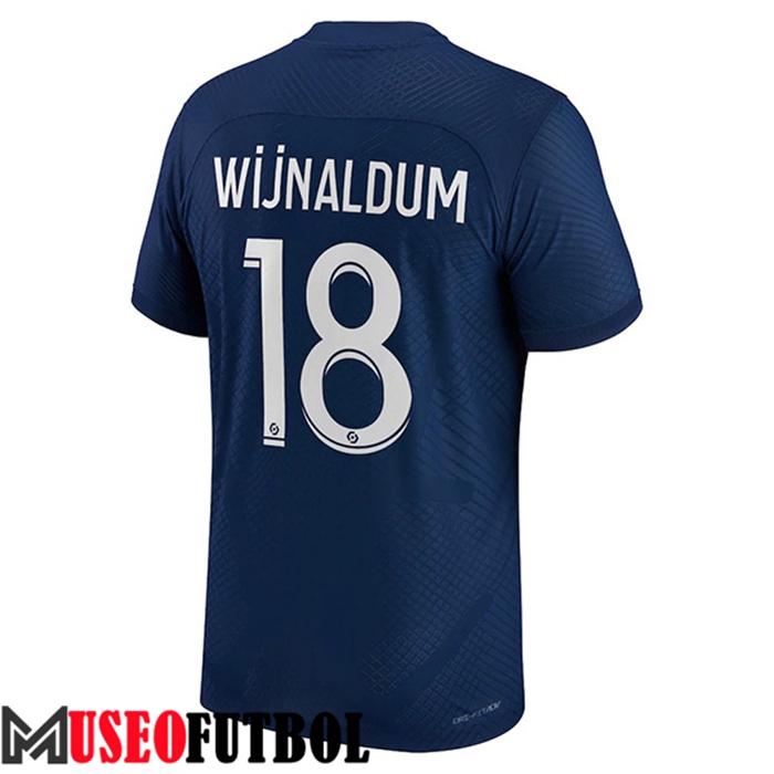 Camiseta PSG (WIJNALDUM #18) 2022/23 Primera