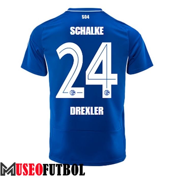 Camiseta Schalke 04 (DREXLER #24) 2022/23 Primera