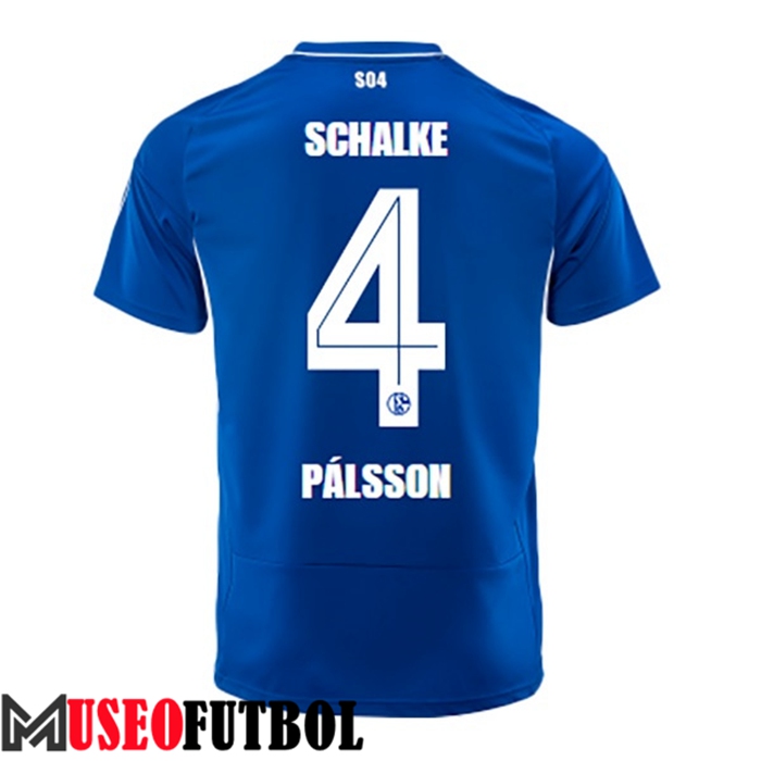 Camiseta Schalke 04 (PÁLSSON #4) 2022/23 Primera