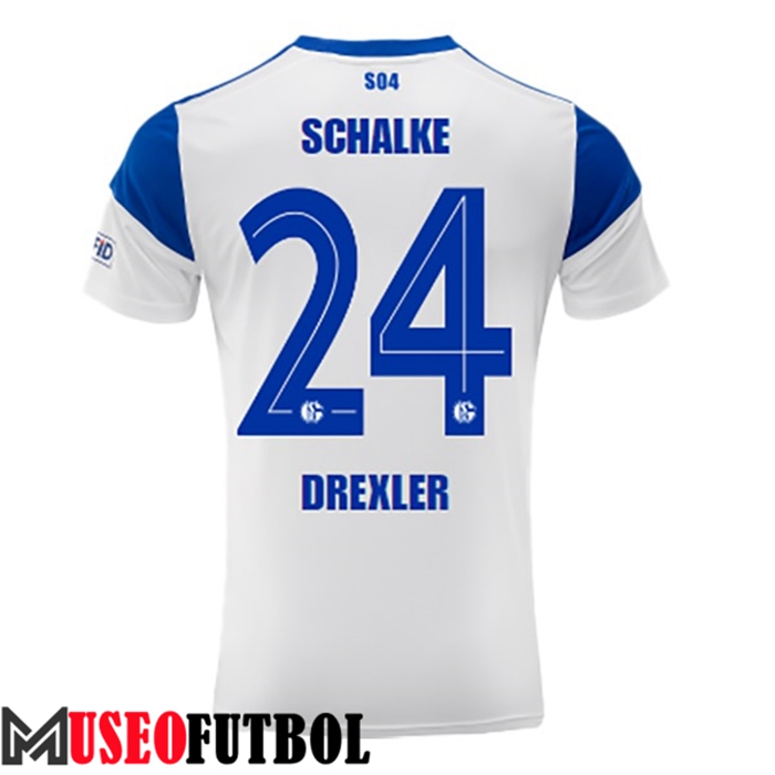 Camiseta Schalke 04 (DREXLER #24) 2022/23 Segunda