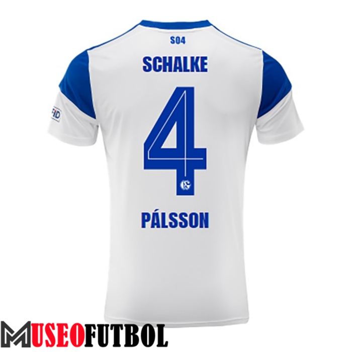 Camiseta Schalke 04 (PÁLSSON #4) 2022/23 Segunda