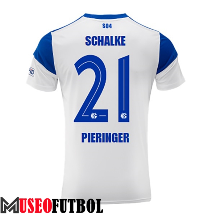 Camiseta Schalke 04 (PIERINGER #21) 2022/23 Segunda