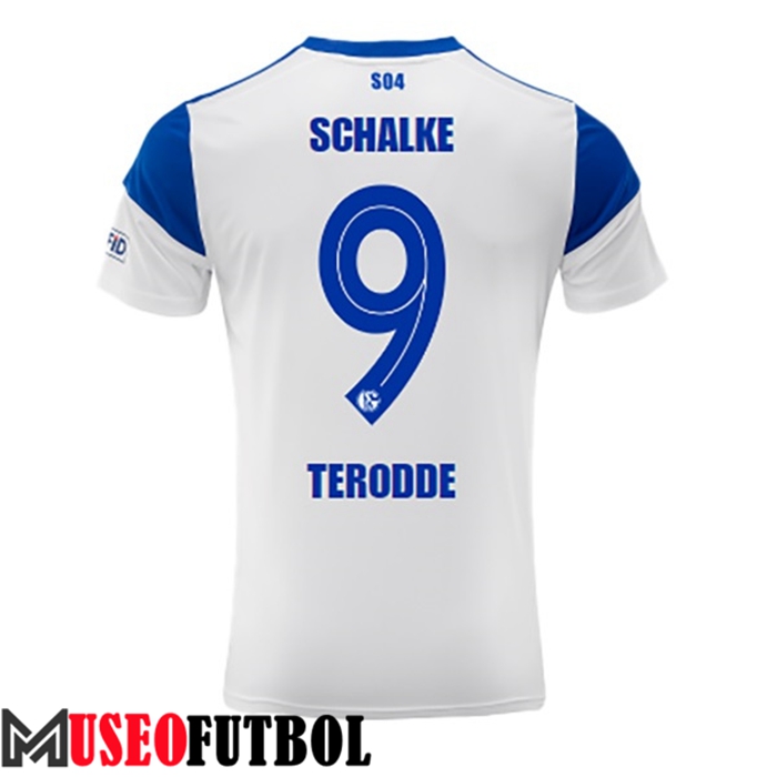 Camiseta Schalke 04 (TERODDE #9) 2022/23 Segunda