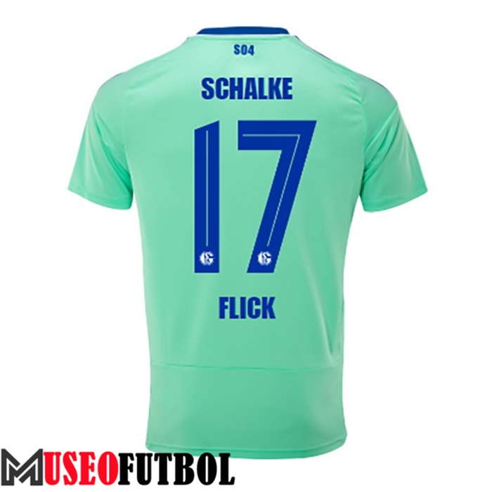 Camiseta Schalke 04 (FLICK #17) 2022/23 Tercera