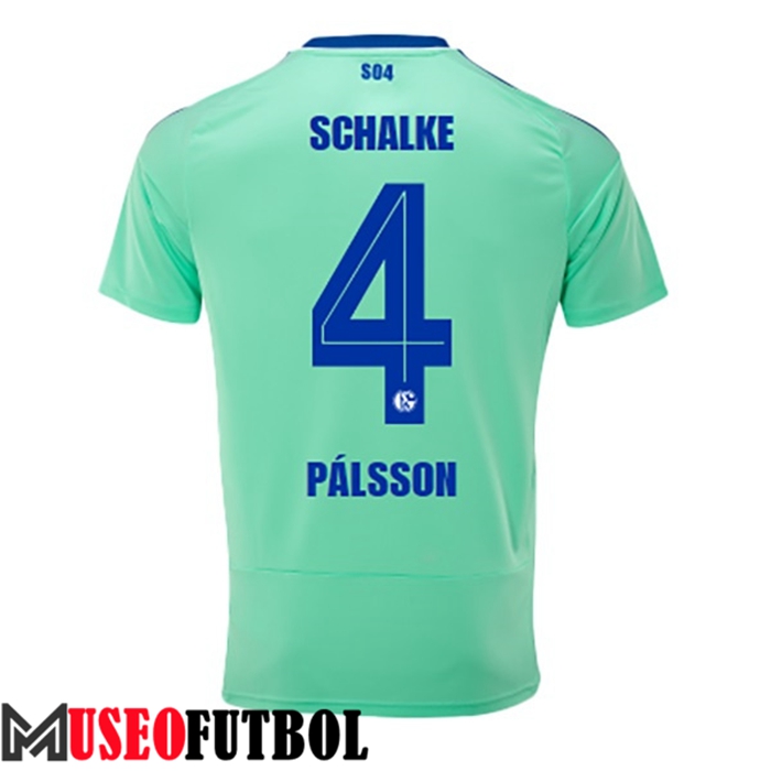 Camiseta Schalke 04 (PÁLSSON #4) 2022/23 Tercera