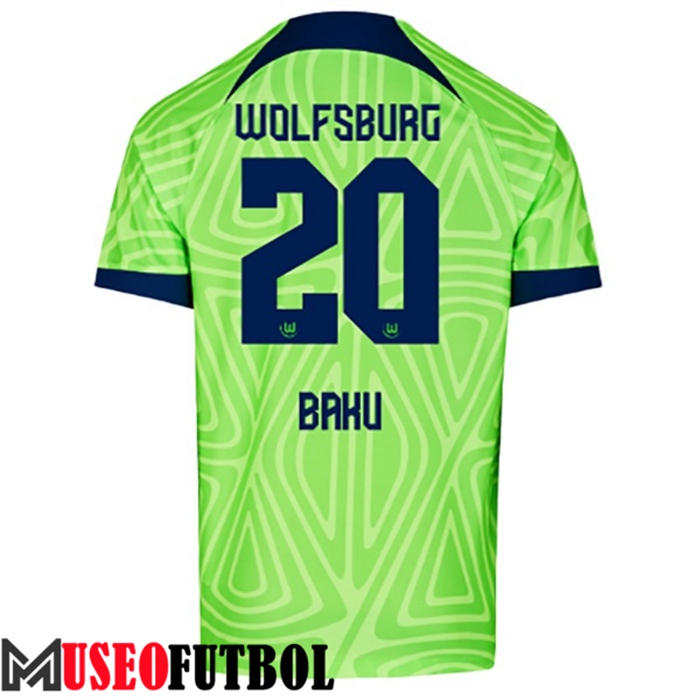 Camiseta Vfl Wolfsburg (BRHU #20) 2022/23 Primera