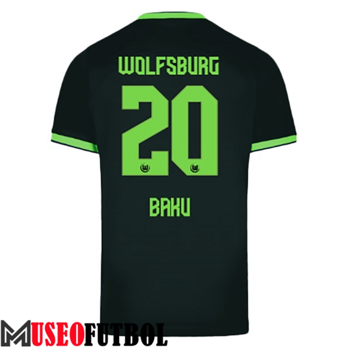 Camiseta Vfl Wolfsburg (BRHU #20) 2022/23 Segunda