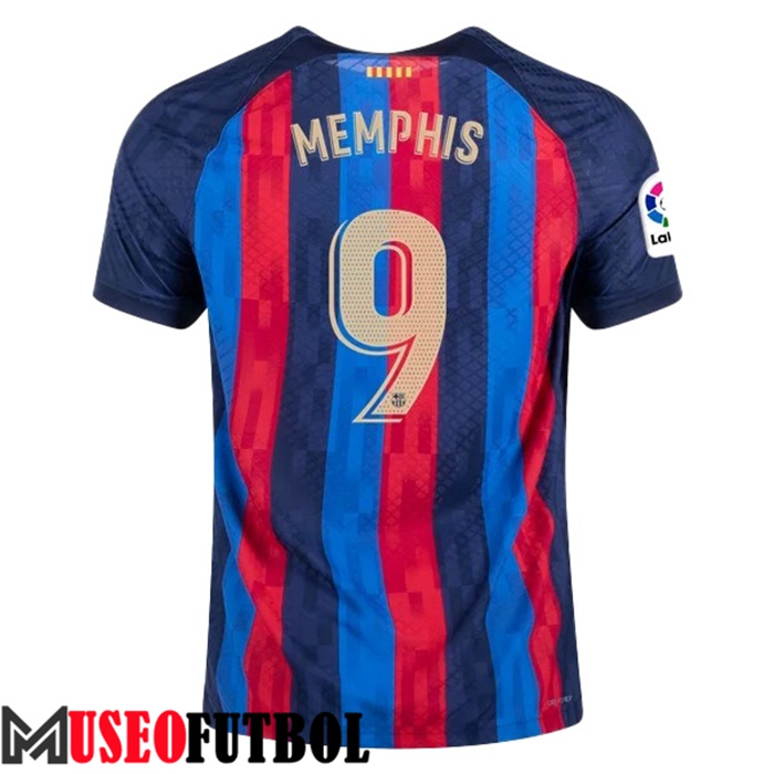 Camiseta FC Barcelona (MEMPHIS #9) 2022/23 Primera