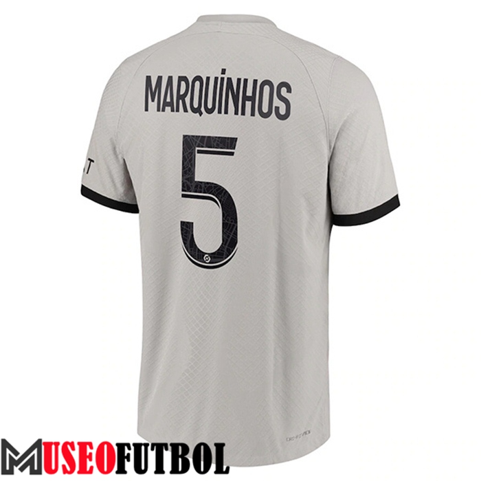 Camiseta PSG (MARQUINHOS #5) 2022/23 Segunda