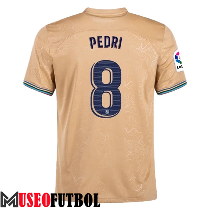 Camiseta FC Barcelona (PEDRI #8) 2022/23 Segunda