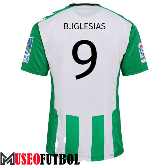 Camiseta Real Betis (B.IGLESIAS #9) 2022/23 Primera