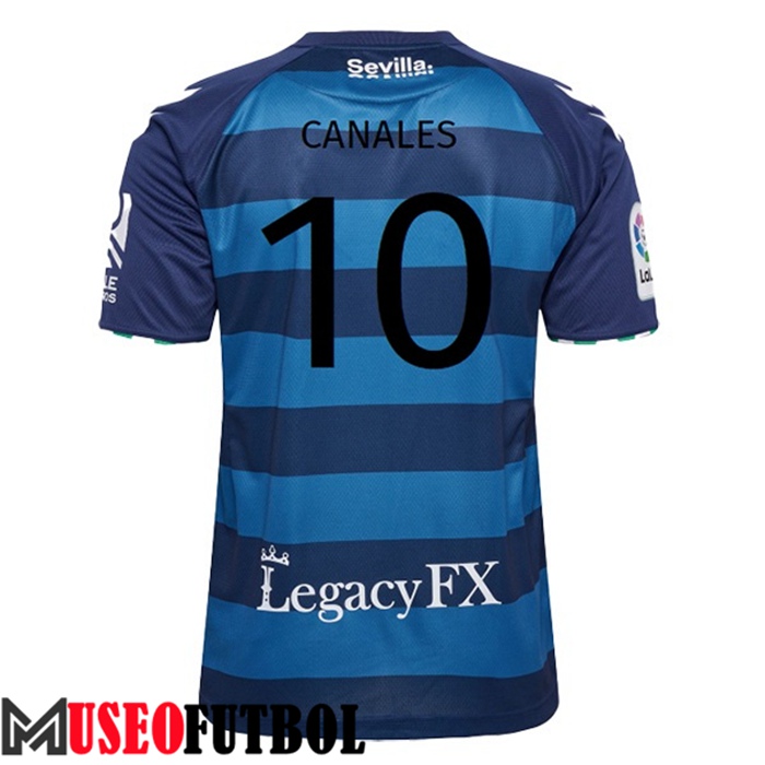 Camiseta Real Betis (CANALES #10) 2022/23 Segunda