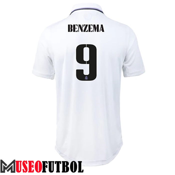 Camiseta Real Madrid (BENZEMA #9) 2022/23 Primera