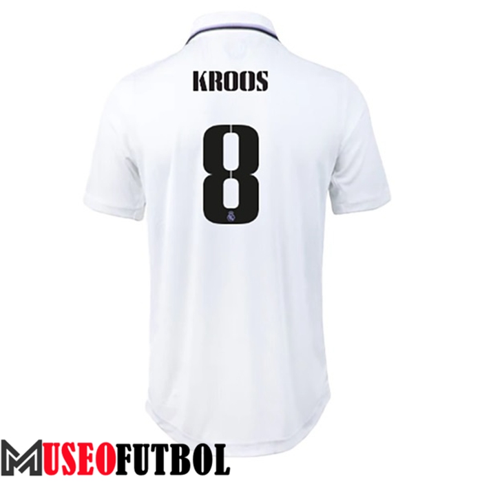 Camiseta Real Madrid (KROOS #8) 2022/23 Primera