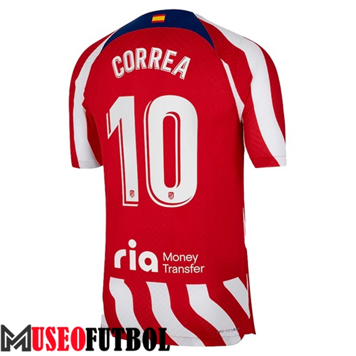 Camiseta Atletico Madrid (CORREA #10) 2022/23 Primera