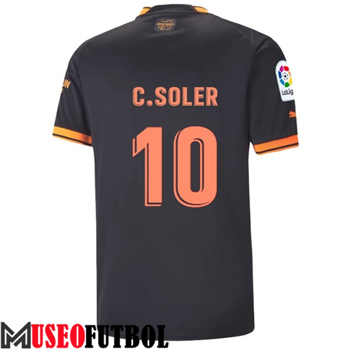 Camiseta Valencia (C.SOLER #10) 2022/23 Segunda