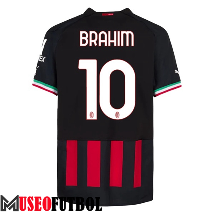 Camiseta AC Milan (BRAHIM #10) 2022/23 Primera